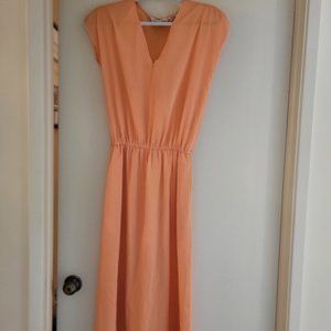 Saks Fifth Avenue Coral Peach Dress So pretty! 6